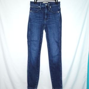 MADEWELL 10" High Rise Skinny Women's Jeans Size 23